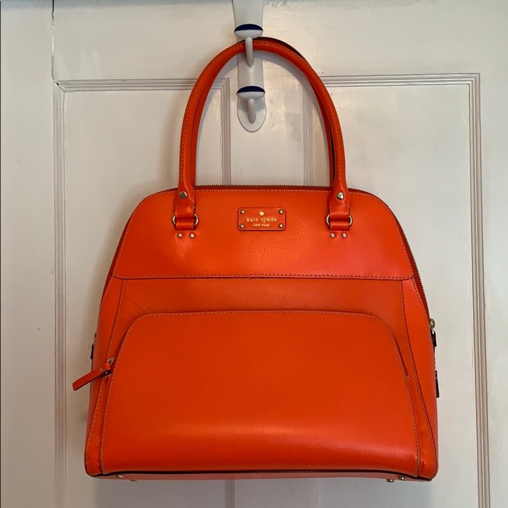 Kate spade structured laptop/everyday purse